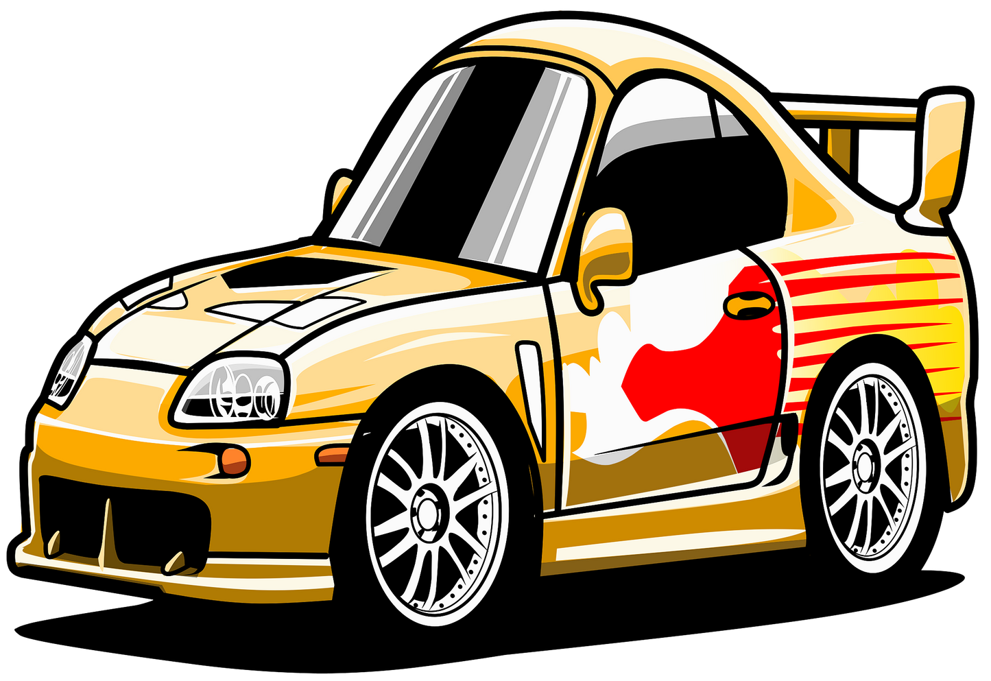 ModiaWorks 2F2F Gold Supra Charm