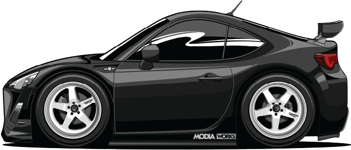 ModiaWorks Scion Frs  - Waifuhunters FA20 Key chains