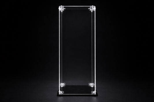 Vertical Acrylic Display Case Medium– 6.9" X 15.25" X 6.9”