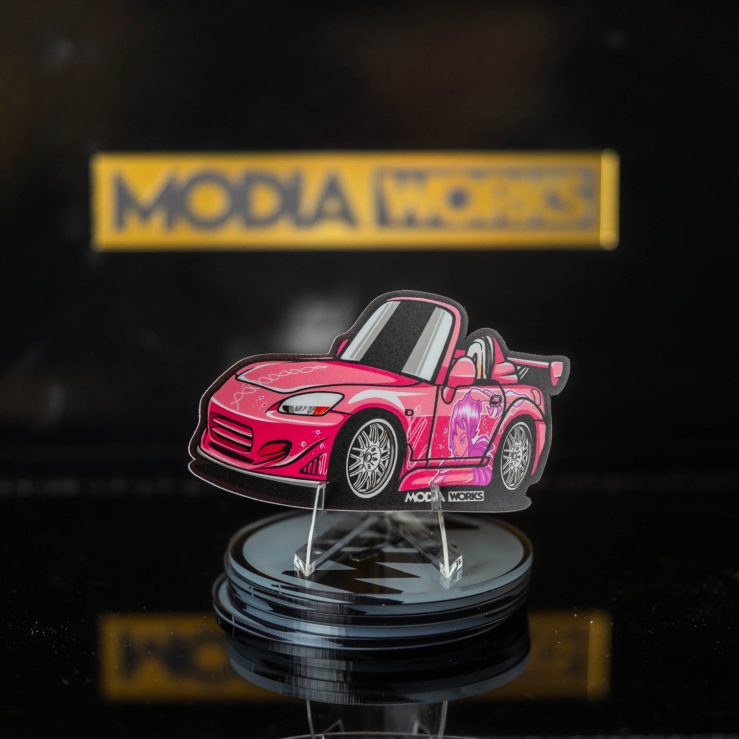 ModiaWorks 2F2F Suki Pink S2k Sticker