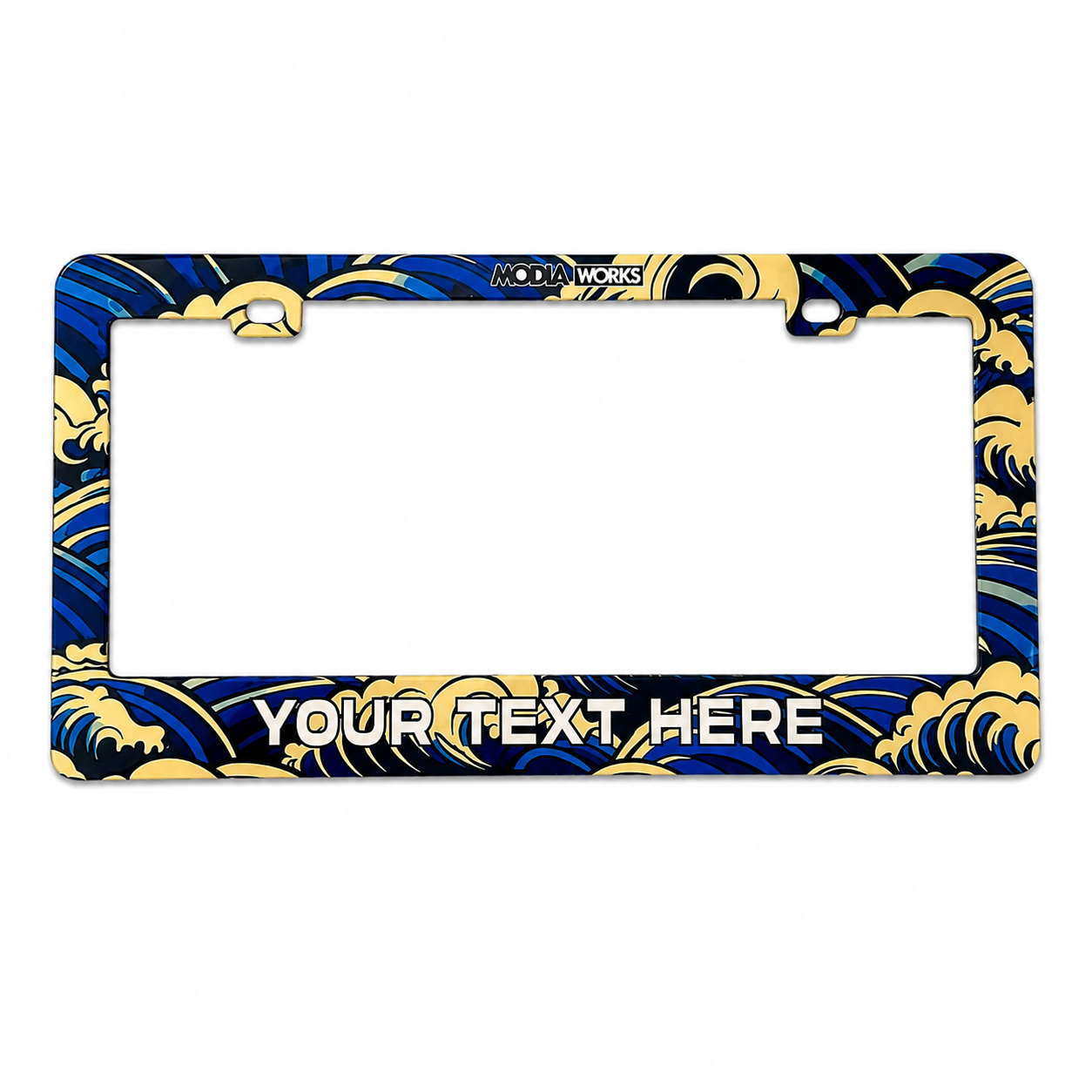 Custom Acrylic License Plate Frame – Design Your Own