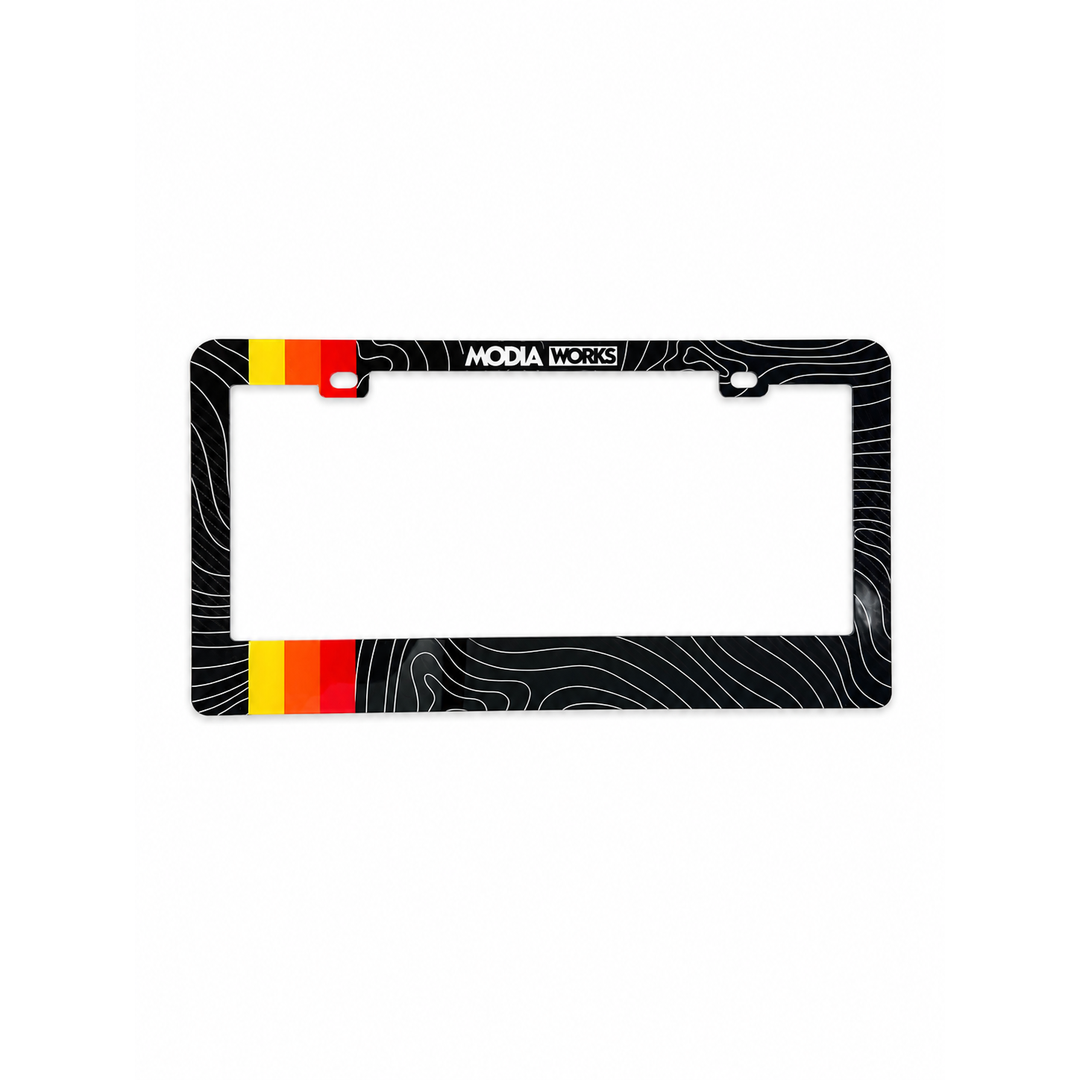 MW Carbon Fiber Typo Map TRD
