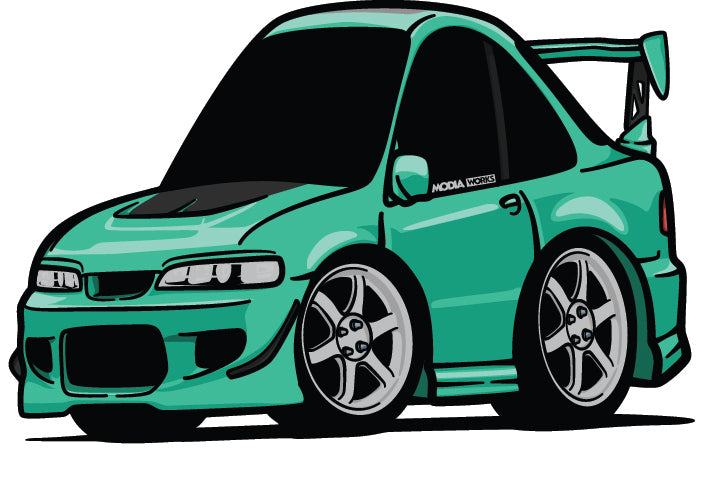 ModiaWorks Acura Integra - All Team Bash Mustegra Key chains