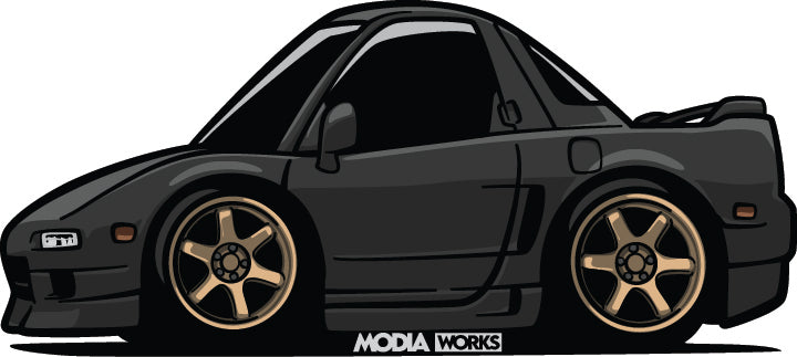 ModiaWorks Acura Nsx - Mayday Garage Key chains