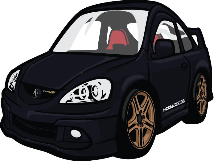 ModiaWorks Acura RSX Type S - Chris Dc5 Key chains