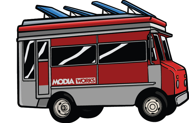 ModiaWorks Foodtruck - Ricebox Key chains