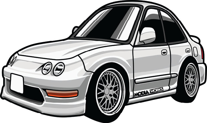 ModiaWorks Acura Integra- GSR Key chain