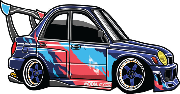 ModiaWorks Proper Garage livery SUB Key chain