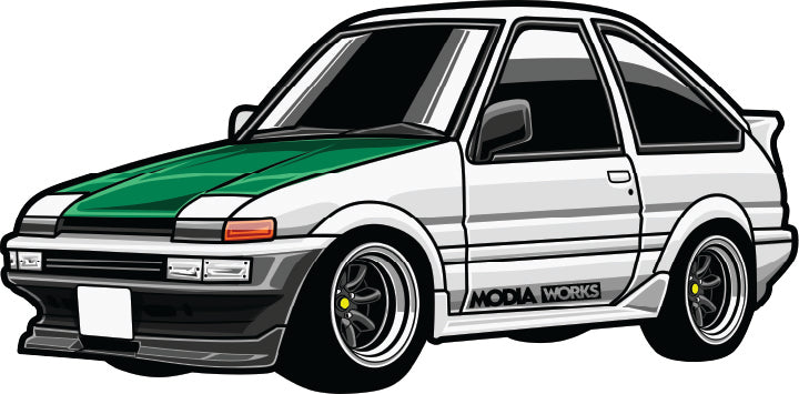 ModiaWorks Drift King 86 Key Chains