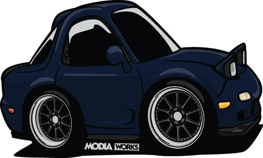 ModiaWorks Mazda Rx7 - FD3s Key chains