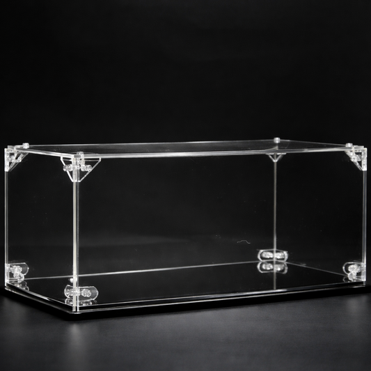Horizontal  Acrylic Display Case Medium – 19" X8.65" X 8.65”