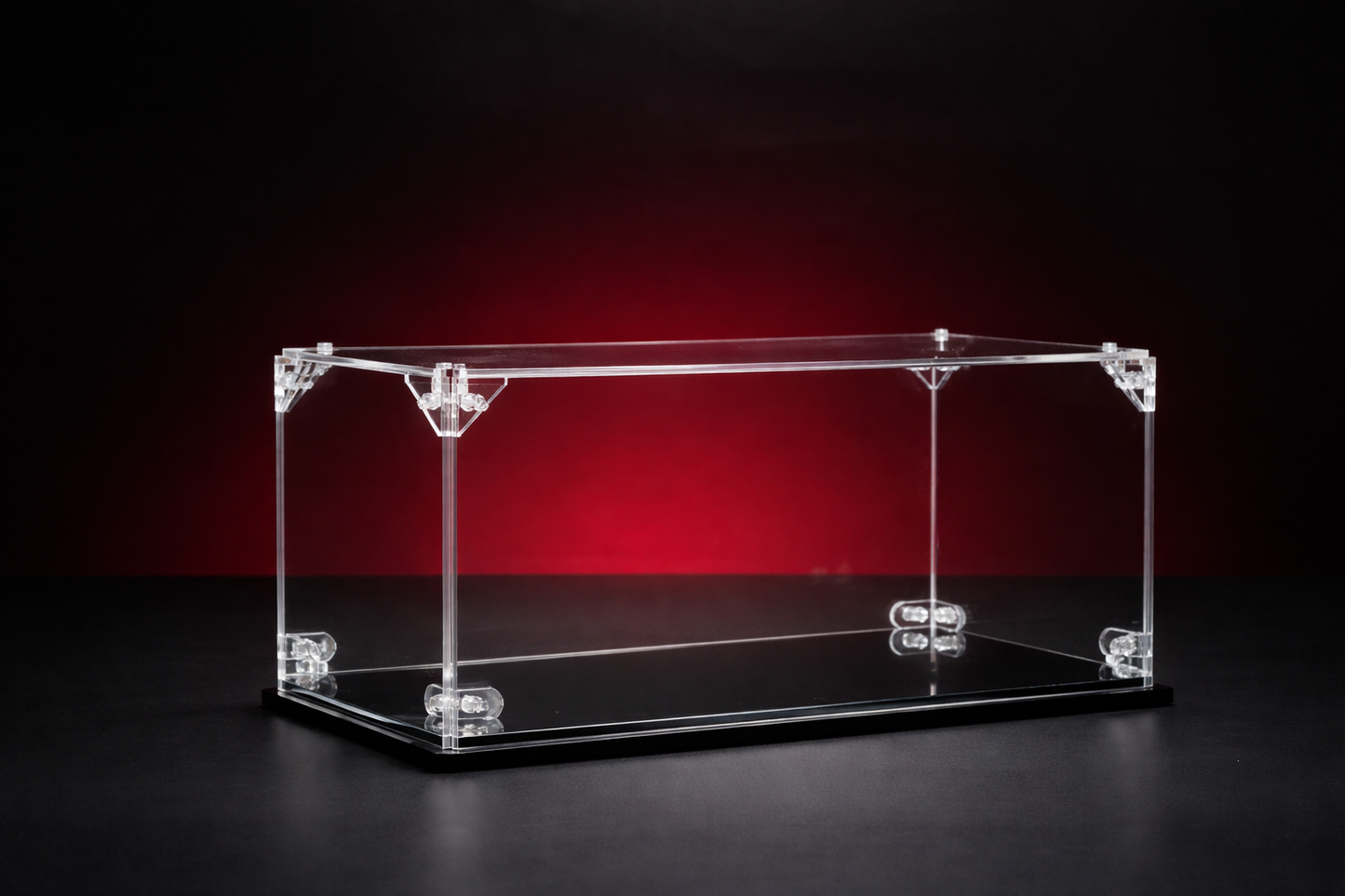 Horizontal  Acrylic Display Case Medium – 19" X8.65" X 8.65”