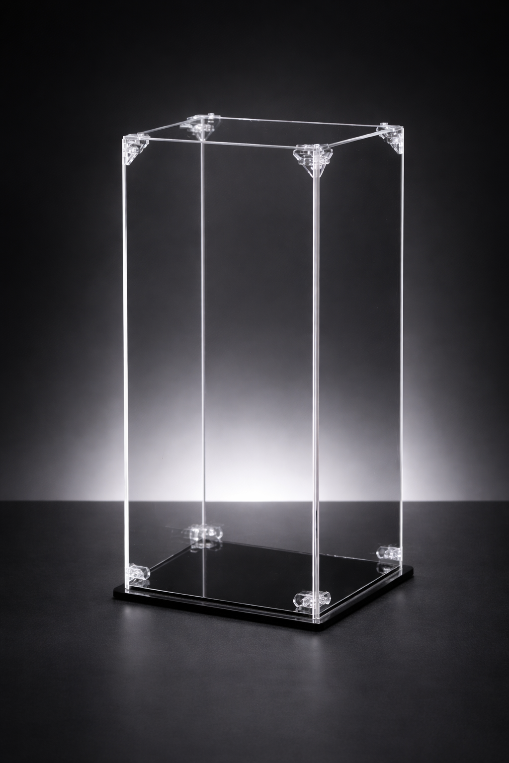 Vertical Acrylic Display Case Medium– 6.9" X 15.25" X 6.9”