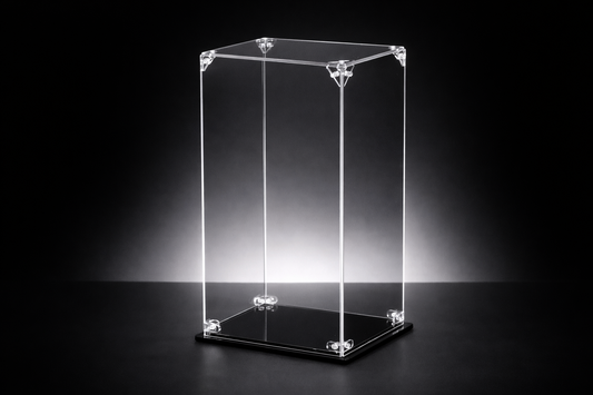 Vertical Acrylic Display Case Medium– 6.9" X 15.25" X 6.9”