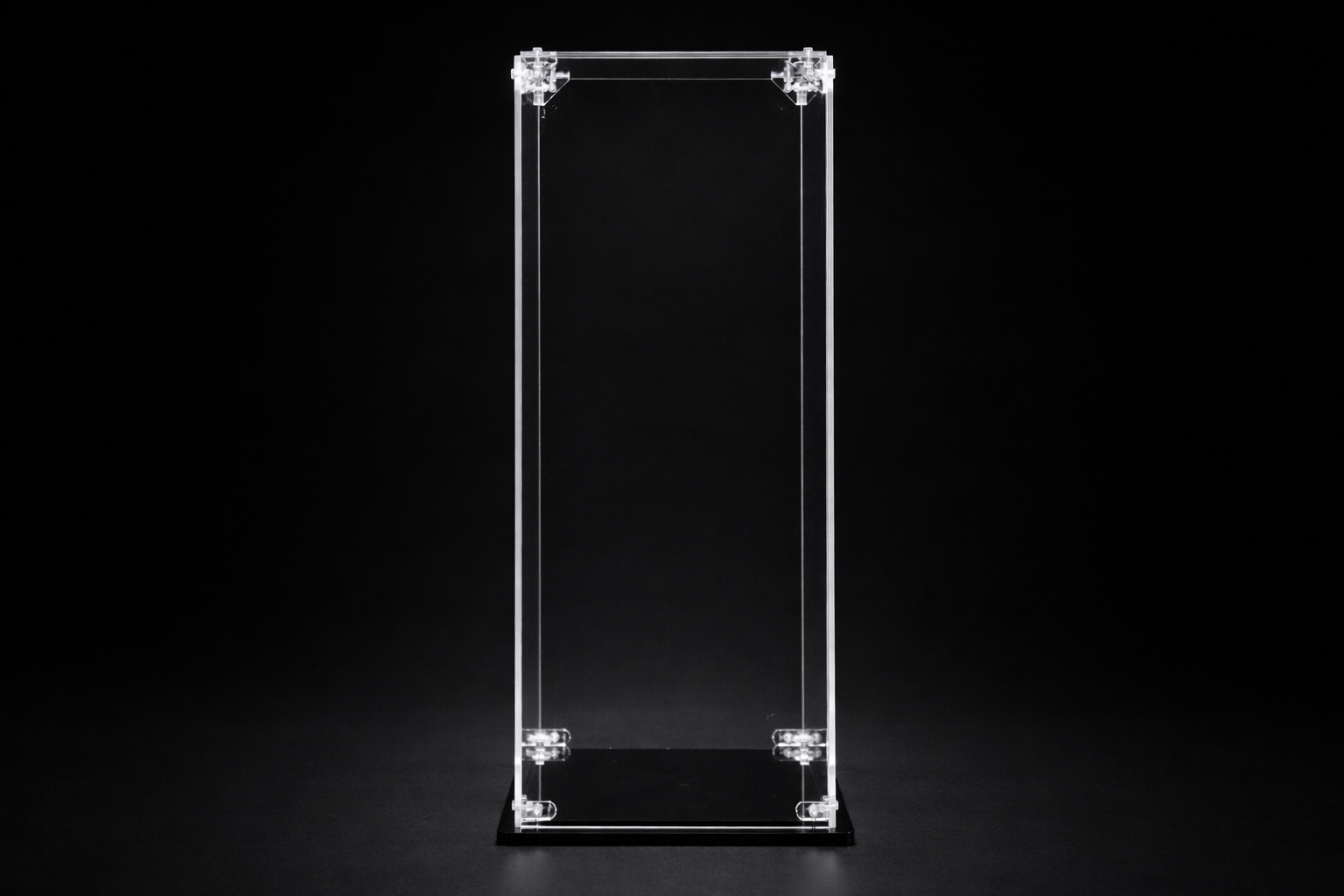 Vertical Acrylic Display Case Medium– 6.9" X 15.25" X 6.9”