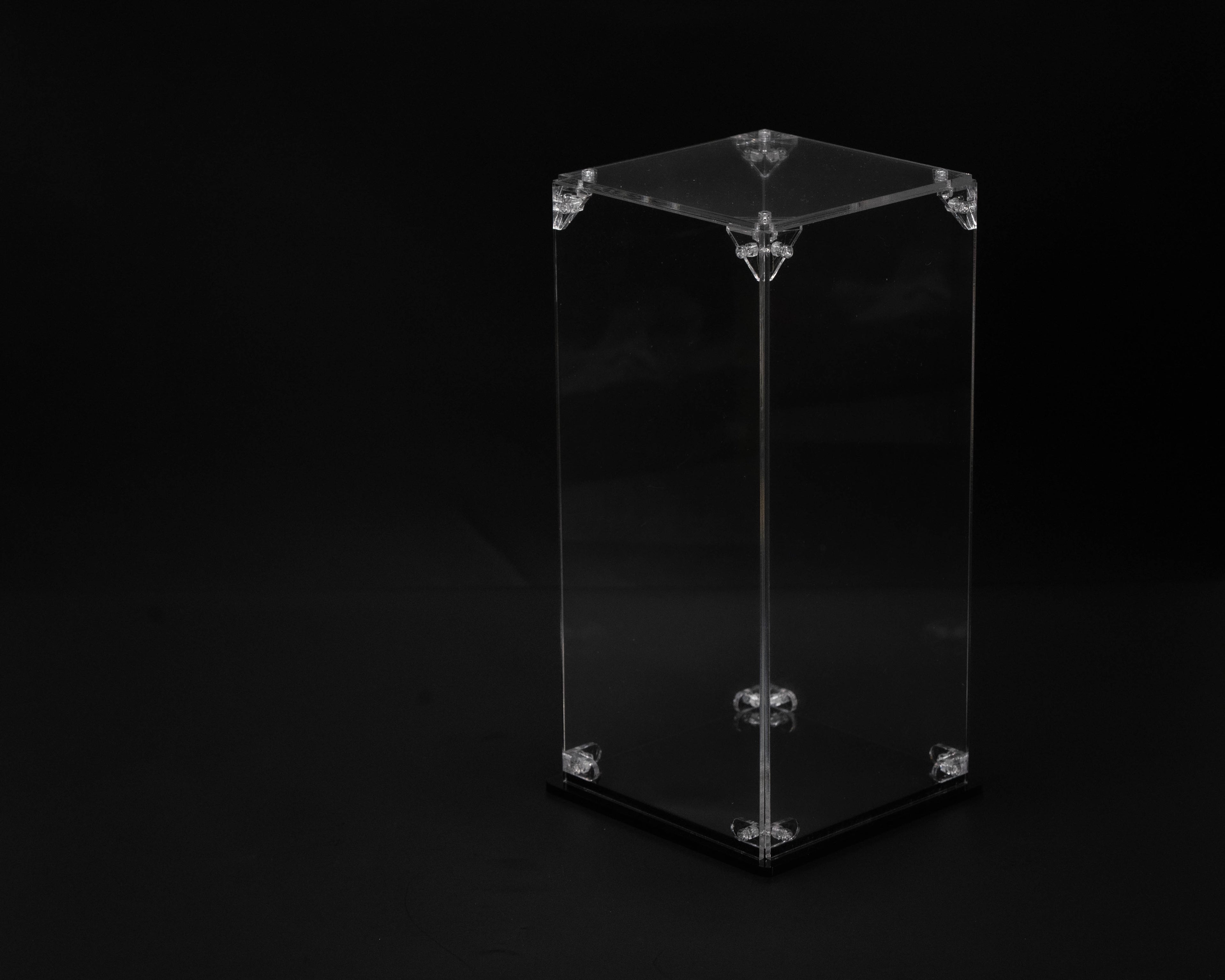 Vertical Acrylic Display Case Small – 11" X 5" X5”