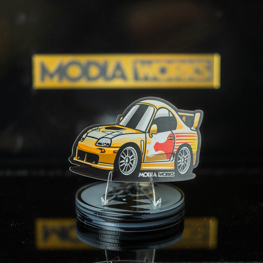 ModiaWorks 2F2F  Gold Supra Sticker