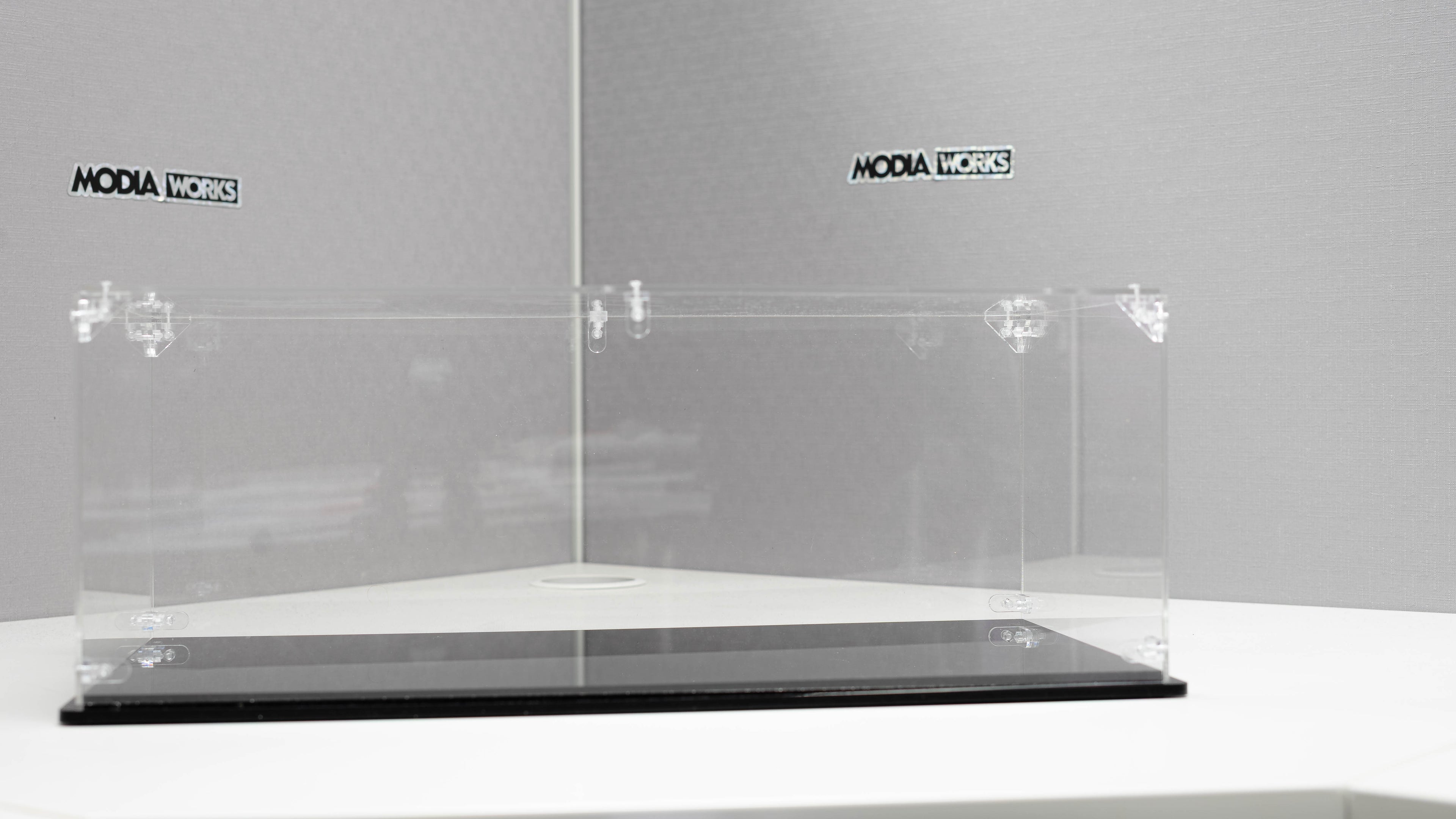 Modiaworks Large-Scale Acrylic Display Case – 19” Horizontal Edition