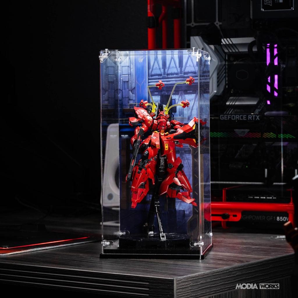Vertical Acrylic Display Case Medium– 6.9" X 15.25" X 6.9”