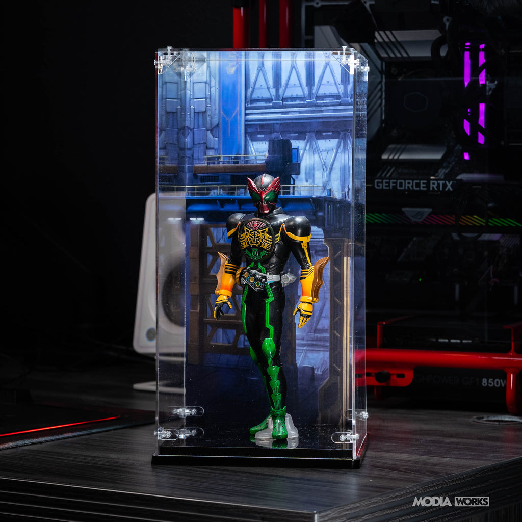 Vertical Acrylic Display Case Medium– 6.9" X 15.25" X 6.9”