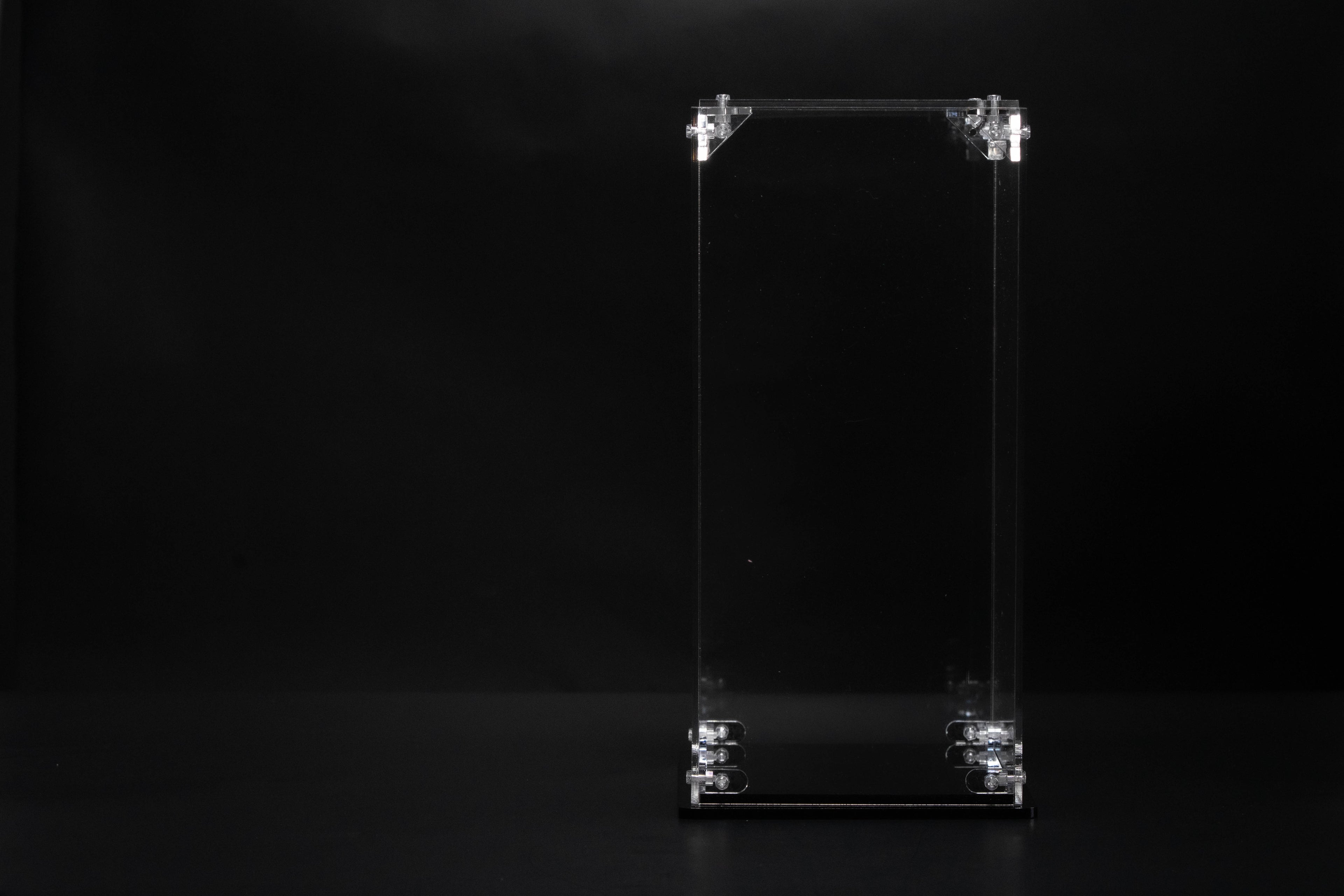 Vertical Acrylic Display Case Small – 11" X 5" X5”