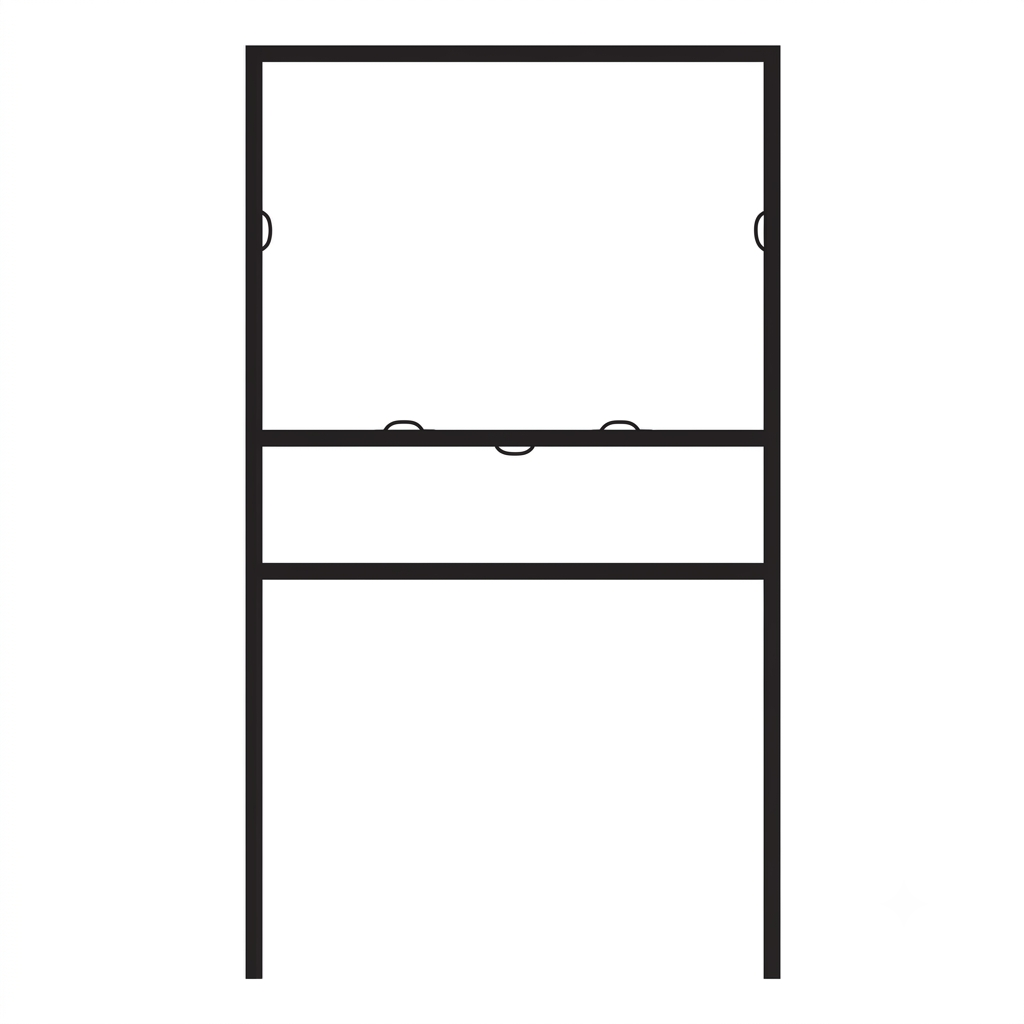 H-Frame Sign Holders (Slide-In)