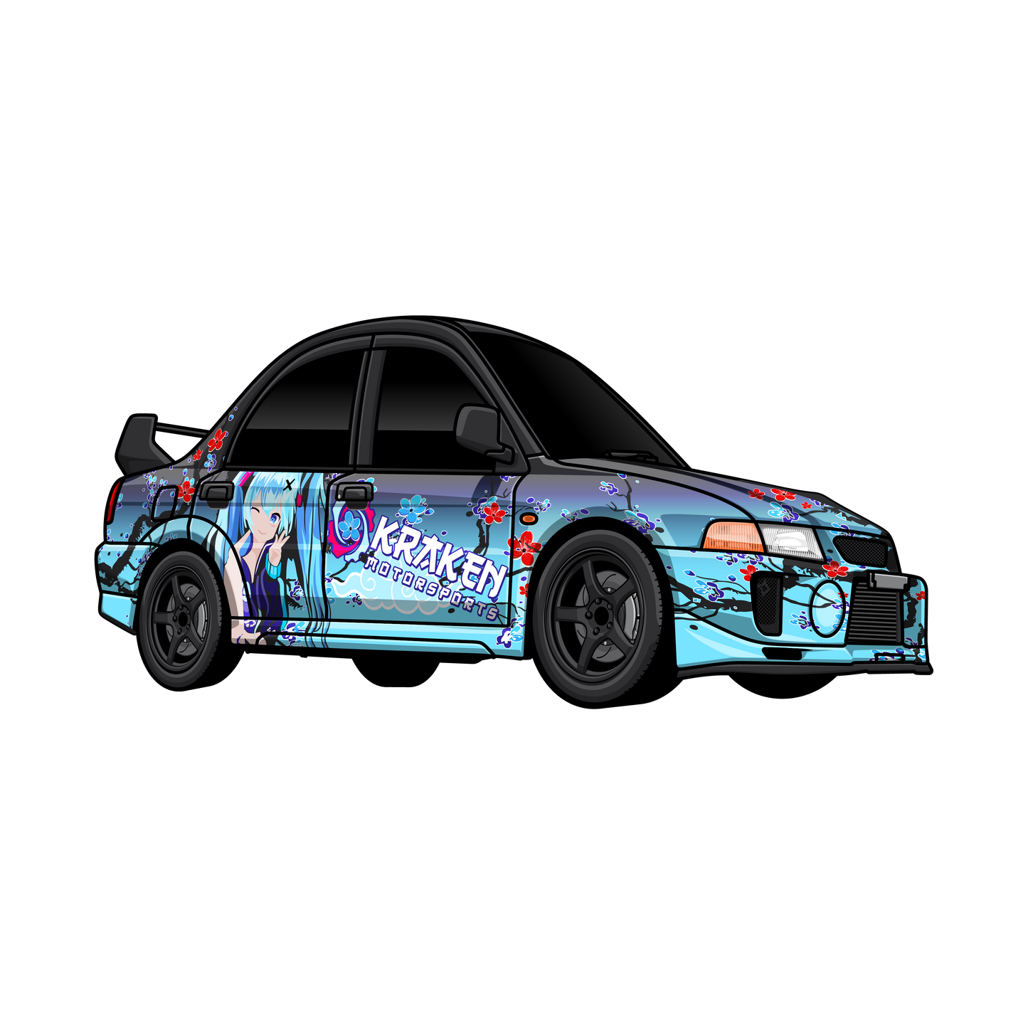 Turn Your Car Into  Chibi Art Style!