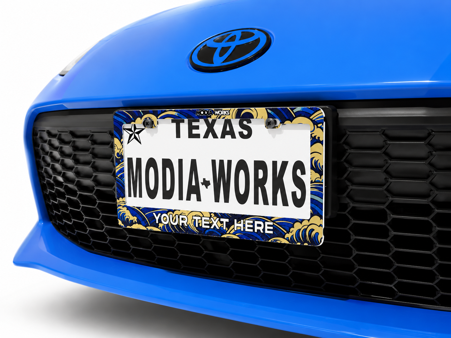 Custom Acrylic License Plate Frame – Design Your Own