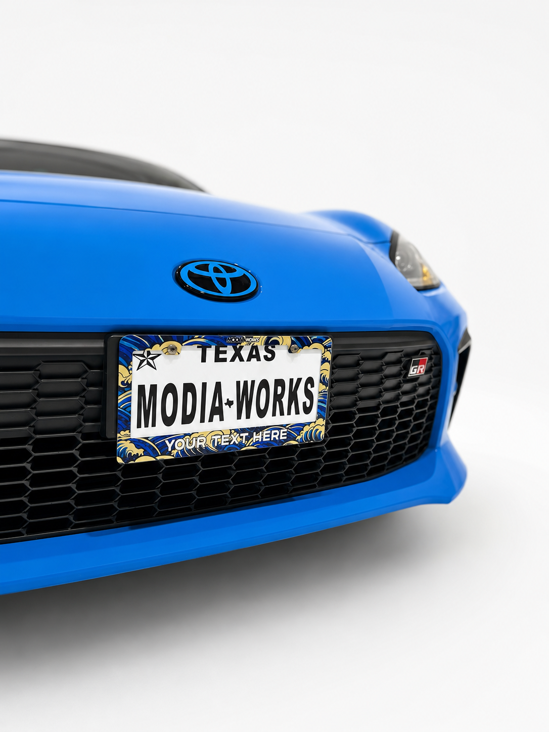 Custom Acrylic License Plate Frame – Design Your Own