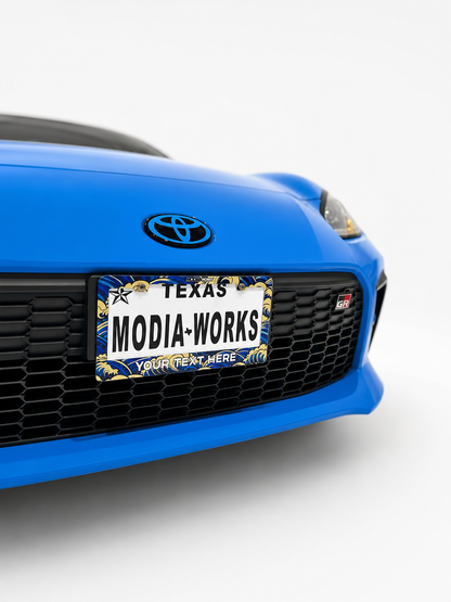Custom Acrylic License Plate Frame – Design Your Own