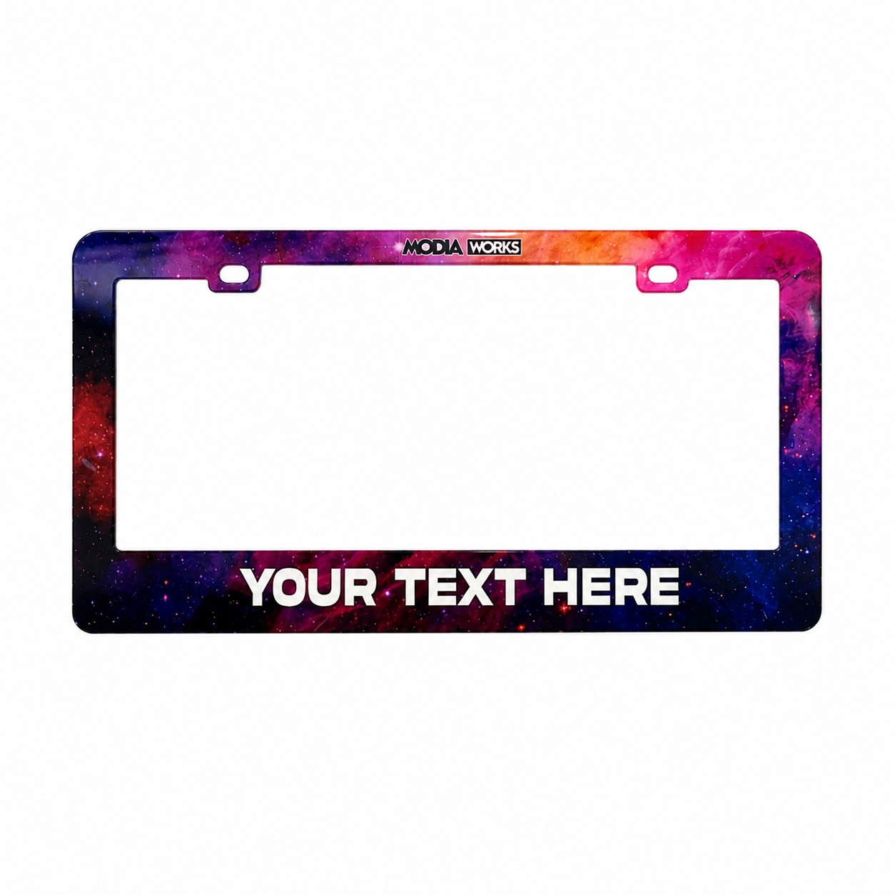 Custom Acrylic License Plate Frame – Design Your Own