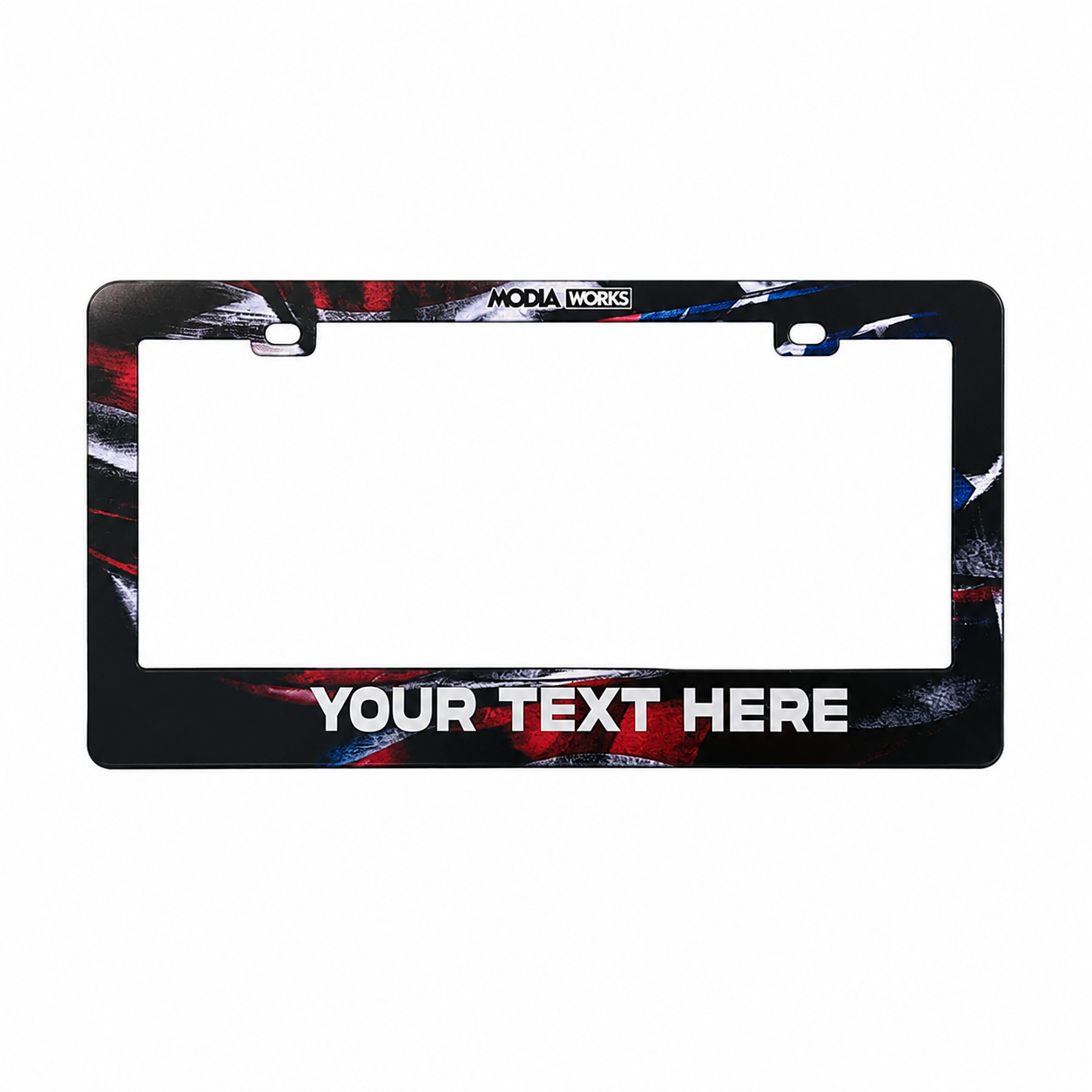 Custom Acrylic License Plate Frame – Design Your Own