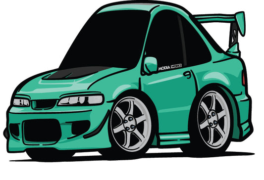 ModiaWorks Acura Integra - All Team Bash Mustegra Key chains