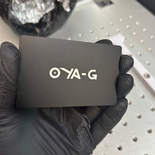 Laser Engrave Only Metal Smart Card: Custom NFC Business Card