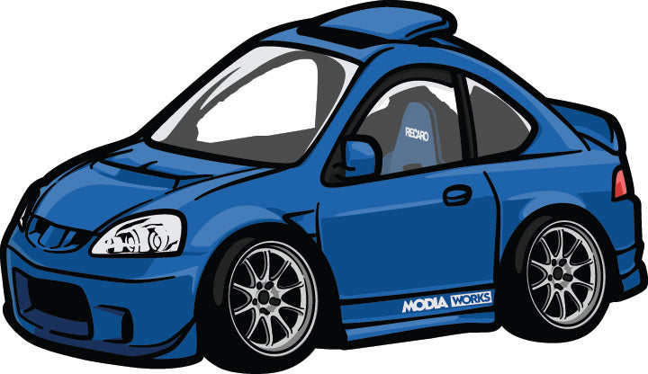 ModiaWorks Acura RSX Type S - Luna Key chains