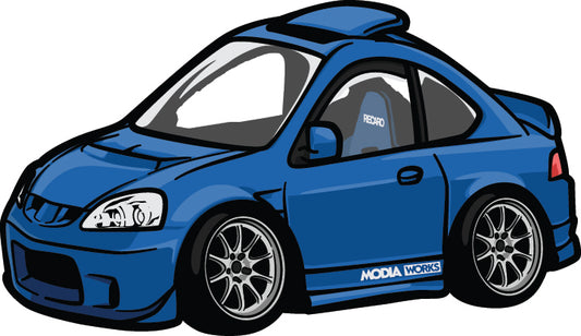 ModiaWorks Acura RSX Type S - Luna Key chains