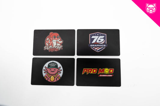Metal Smart Card: Full-Color NFC Business Card (Front Print Only)