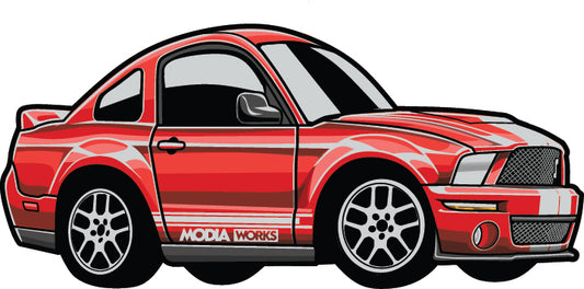 ModiaWorks Ford Mustang - GT500  Key chains