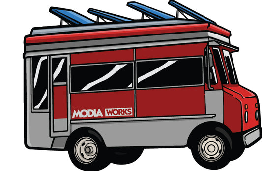 ModiaWorks Foodtruck - Ricebox Key chains