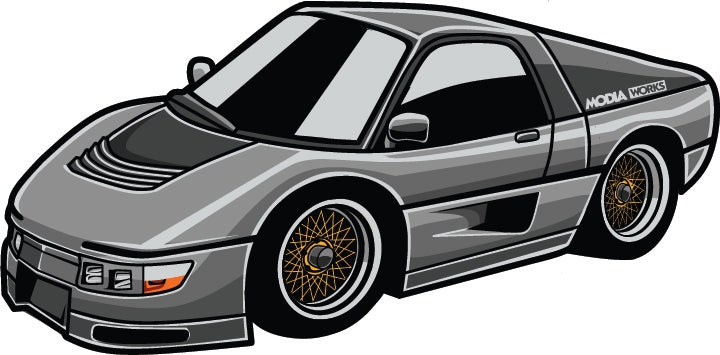 ModiaWorks Dodge PPG M4S Turbo Interceptor  - The Wraith Key chains