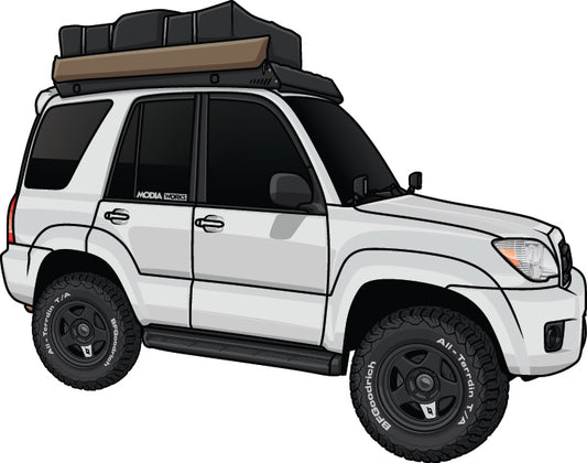 ModiaWorks 4TH GEN 4RUN Key Chains